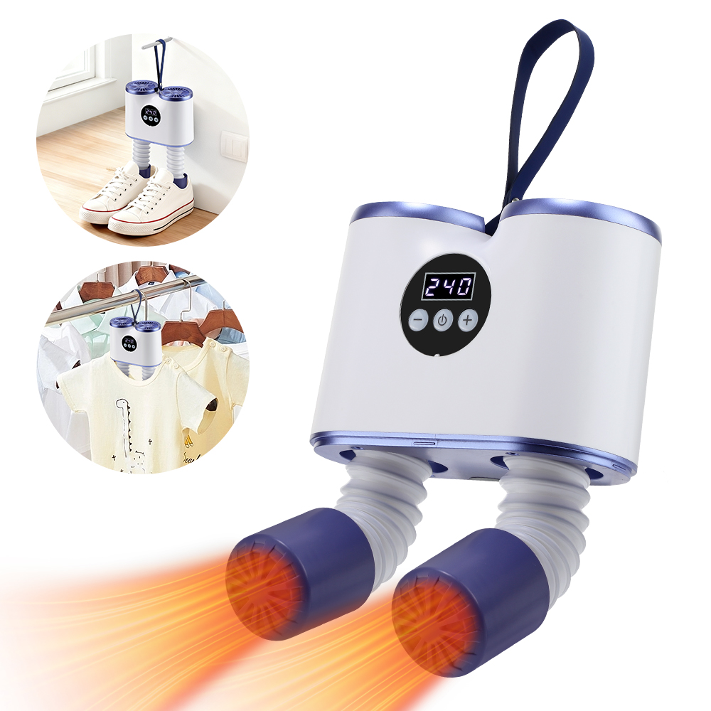 Smart Home Ventilation - Портативная сушилка для обуви с вентилятором,