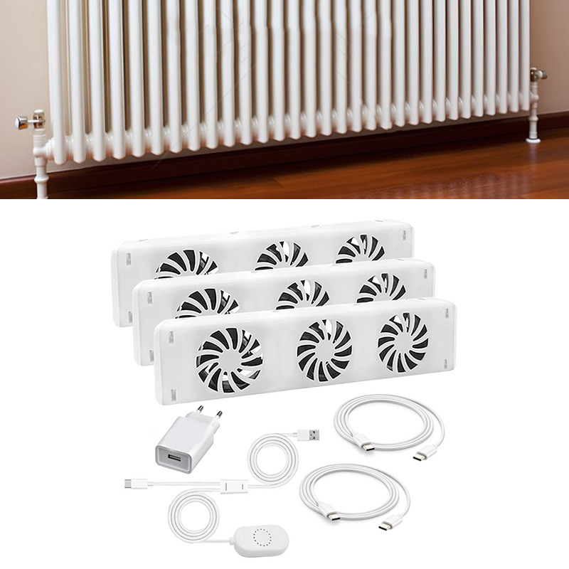 Smart Home Ventilation - Умный вентилятор радиатора с 3 вентиляторами