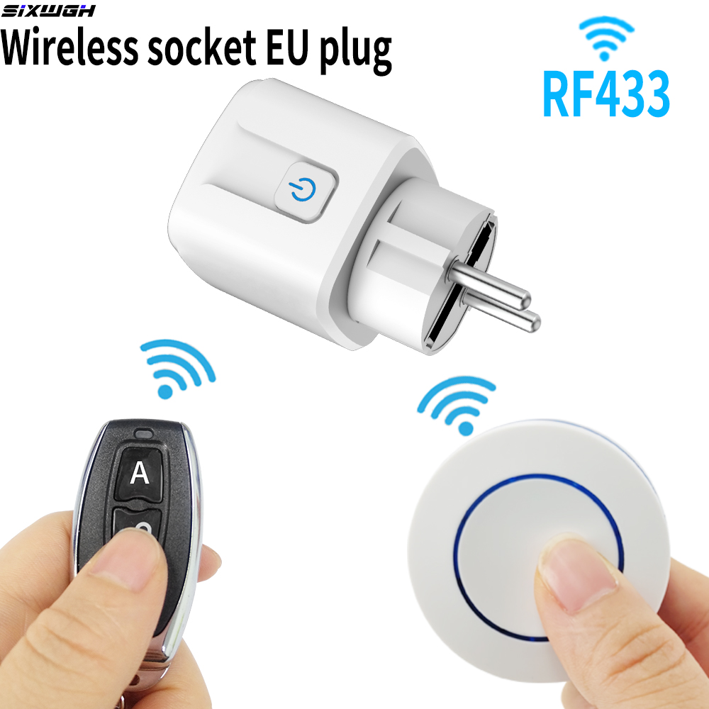 Smart Home Ventilation - Беспроводная розетка RF433 для умного дома,