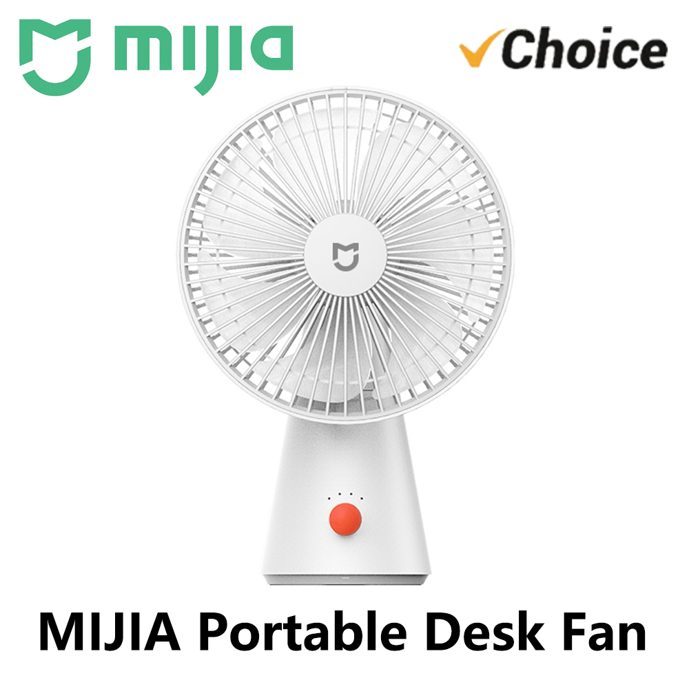 Smart Home Ventilation - НОВЫЙ Портативный Настольный Вентилятор MIJIA, Перезаряжаемый