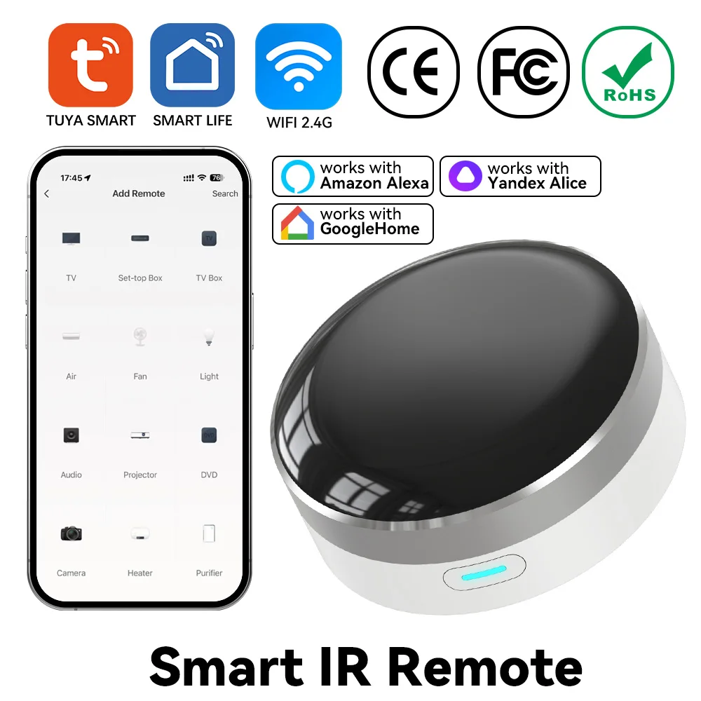 Smart Home Ventilation - YFK Универсальный ИК-пульт дистанционного управления WiFi