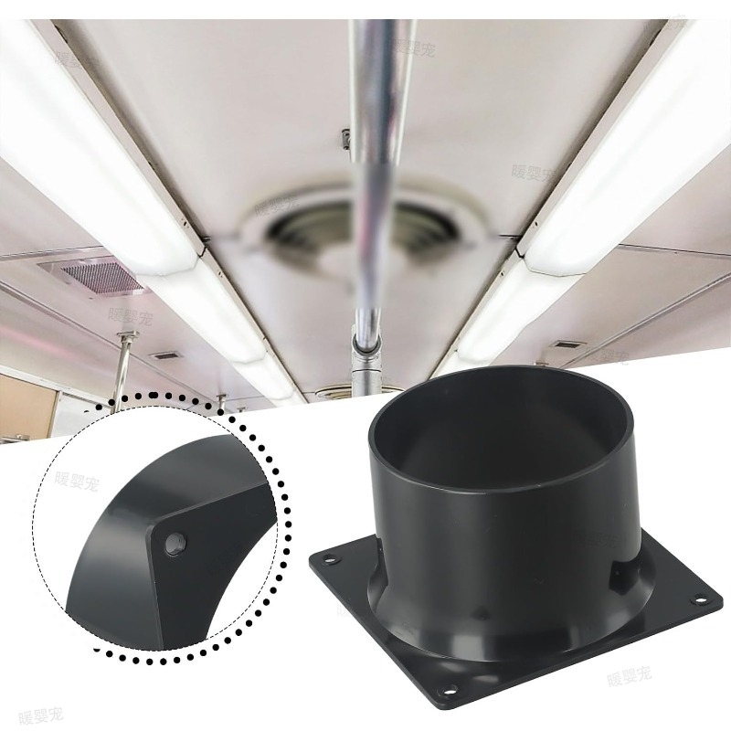 Smart Home Ventilation - Фланцевый соединитель из АБС-пластика 75/100/120 мм