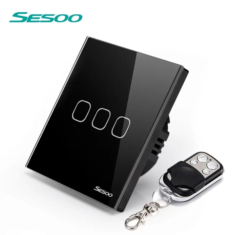 Сенсорный выключатель SESOO с  – обзор и цена Smart Home Touchscreen Control Panel