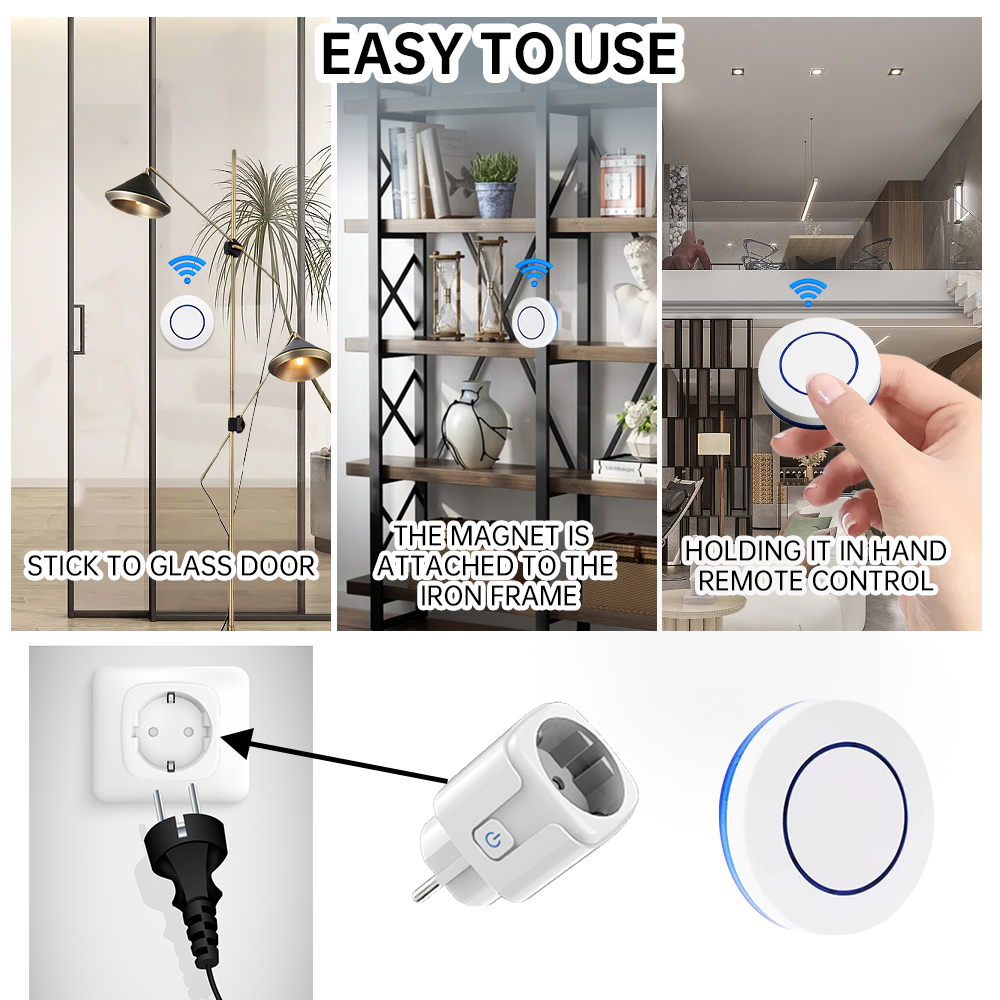 Беспроводная розетка RF433 для – обзор и цена Smart Home Ventilation