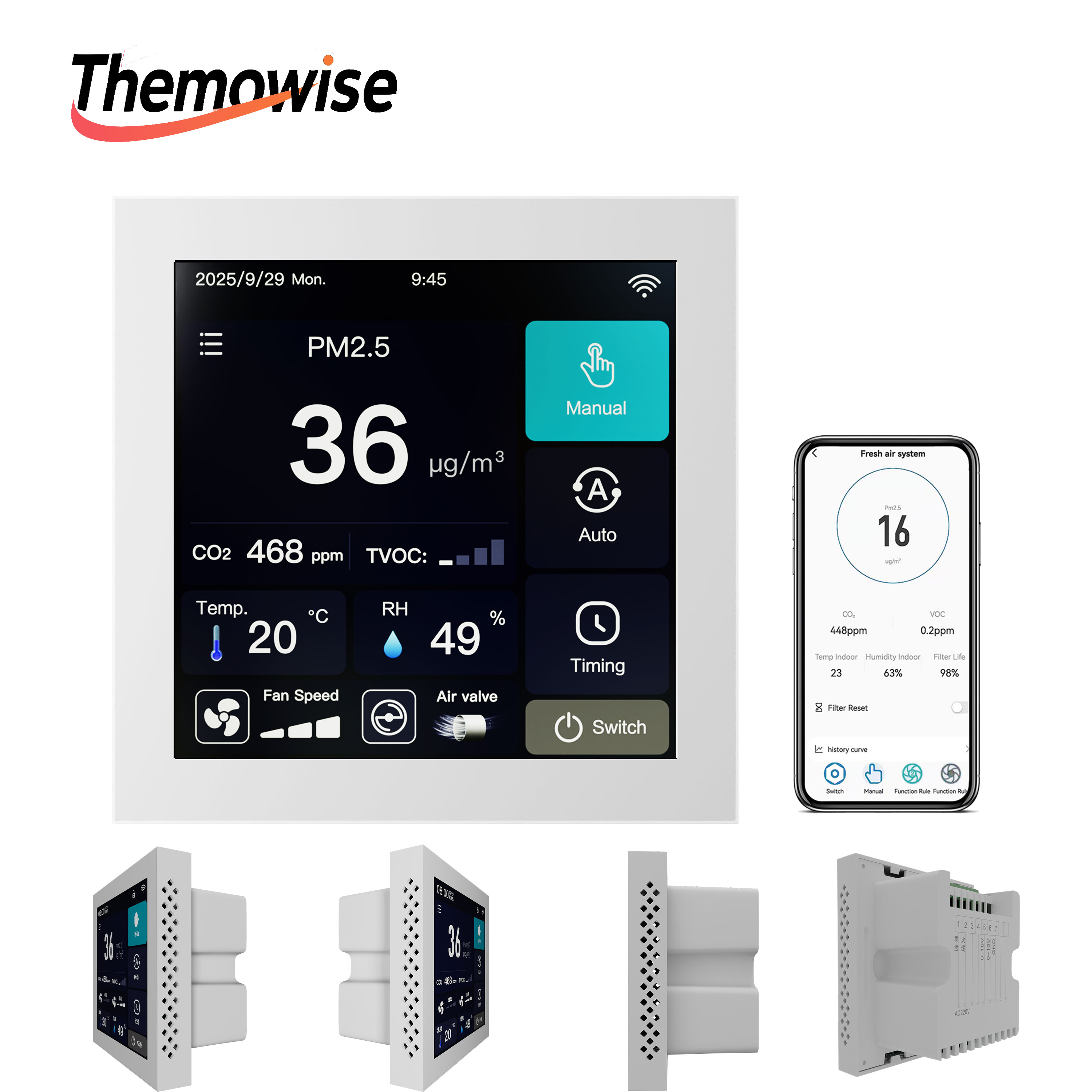 Умный Wi-Fi контроллер качеств – обзор и цена Smart Home Ventilation