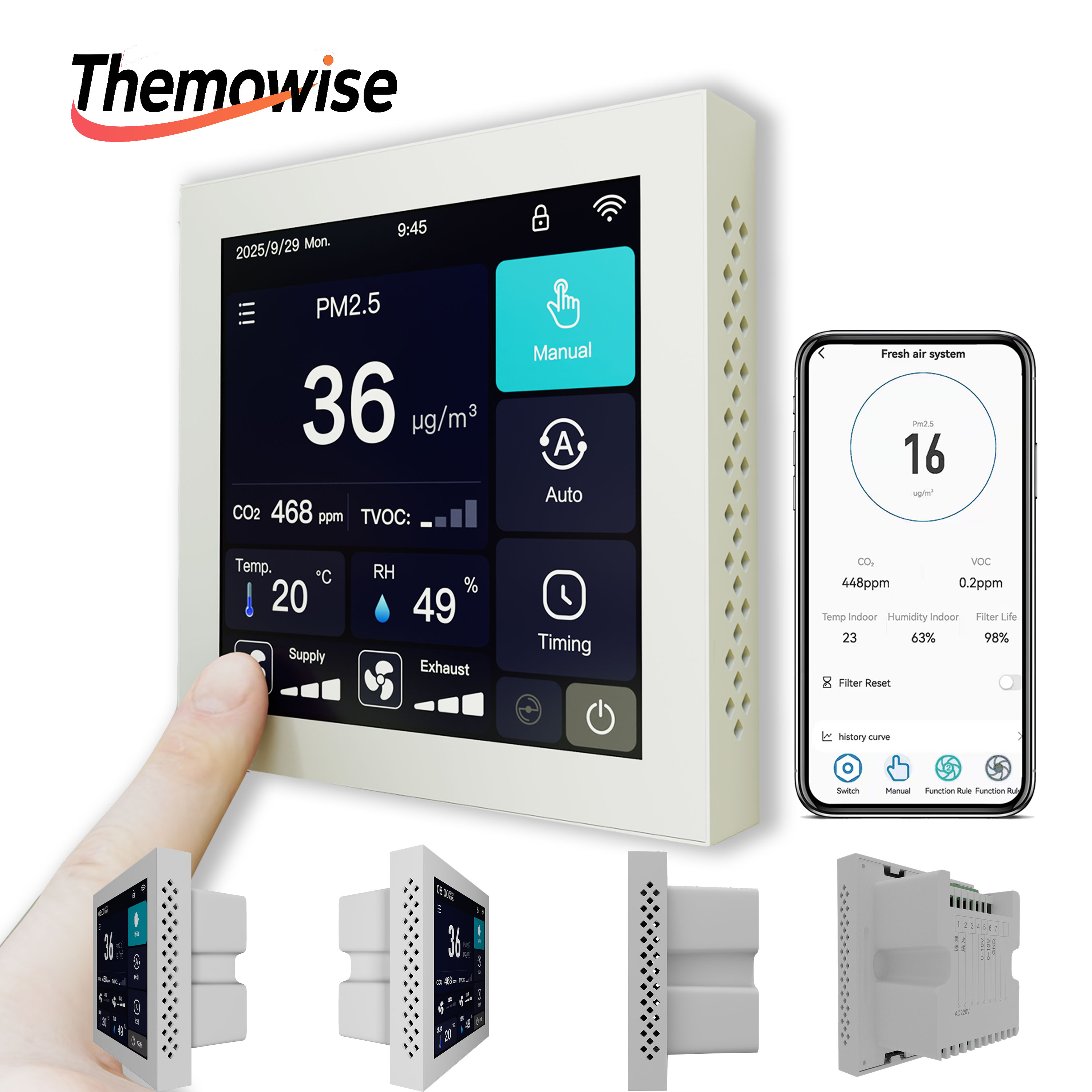 Умный Wi-Fi контроллер качеств – обзор и цена Smart Home Ventilation