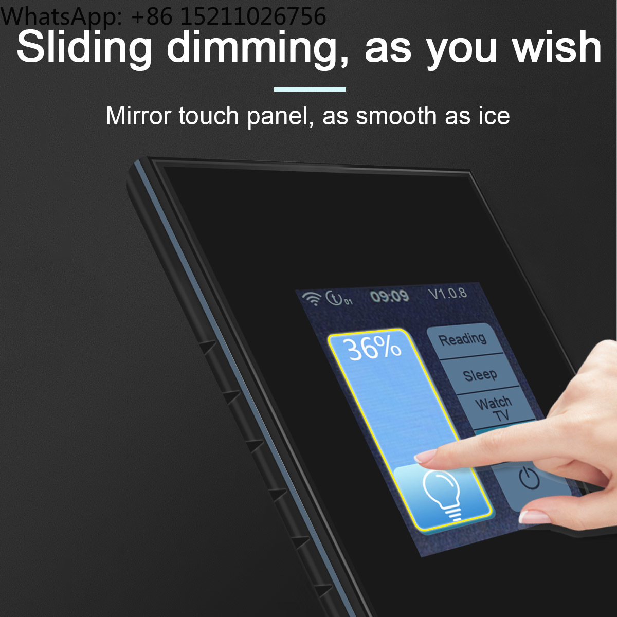 Lanbon L8 ЖК-сенсорный экран,  – обзор и цена Smart Home Touchscreen Control Panel