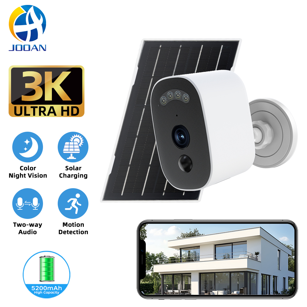 Jooan 3K HD солнечная камера б – обзор и цена Smart Home Outdoor Camera