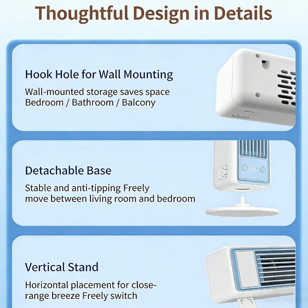 Перезаряжаемый USB-вентилятор- – обзор и цена Smart Home Ventilation