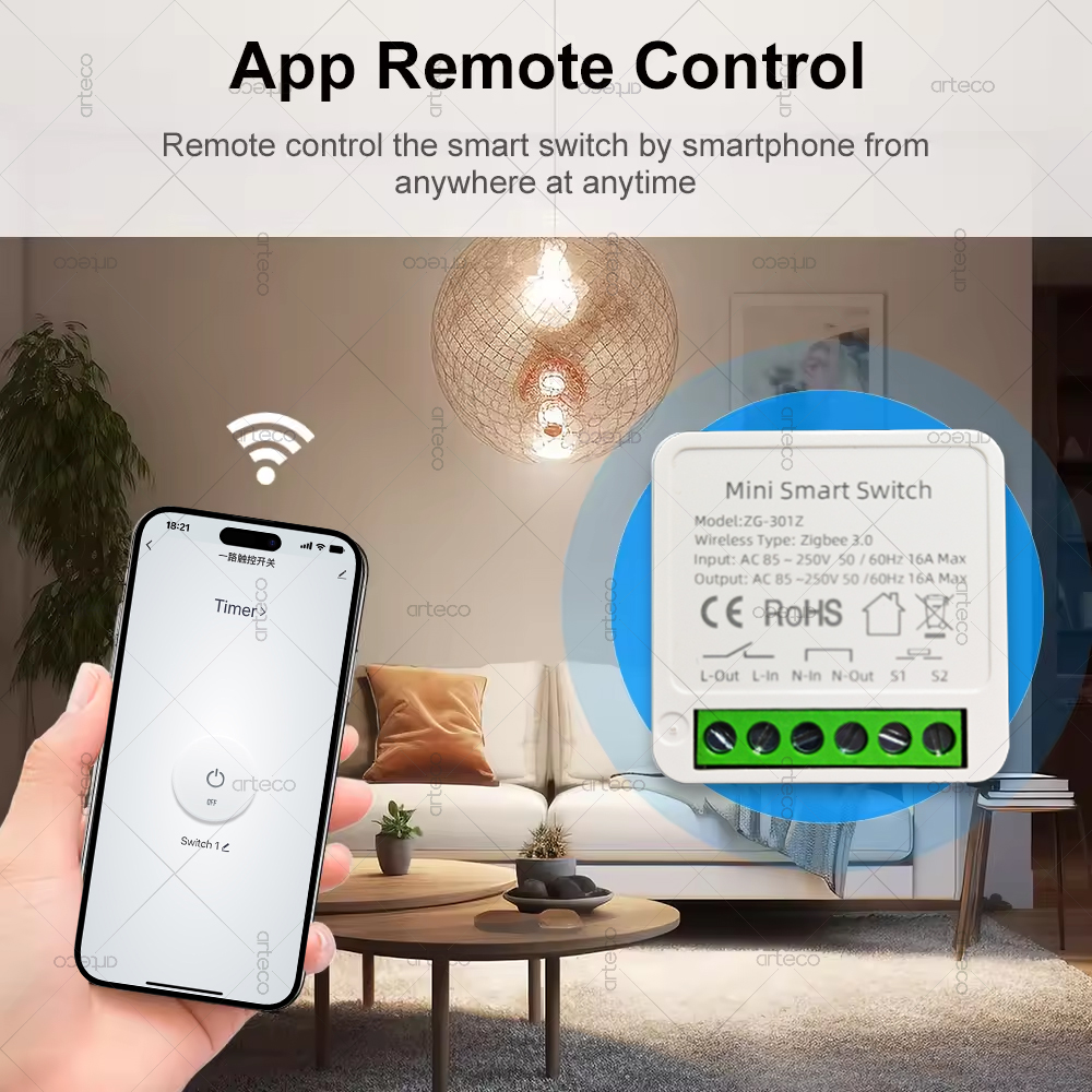 ZigBee 3.0 Smart Mini DIY Swit – обзор и цена Smart Home Hub 2