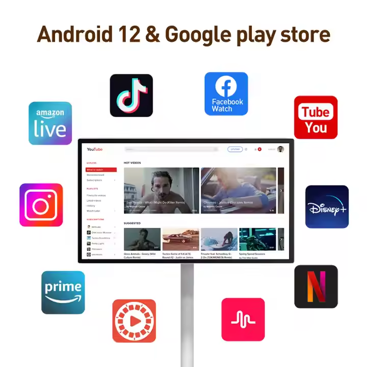 24-дюймовый портативный ЖК-тел – обзор и цена Smart Home Wifi