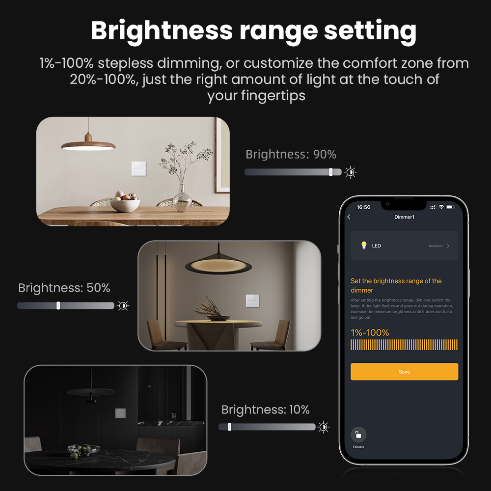 Умный диммер AVATTO WiFi на 1/ – обзор и цена Smart Home Touchscreen Control Panel