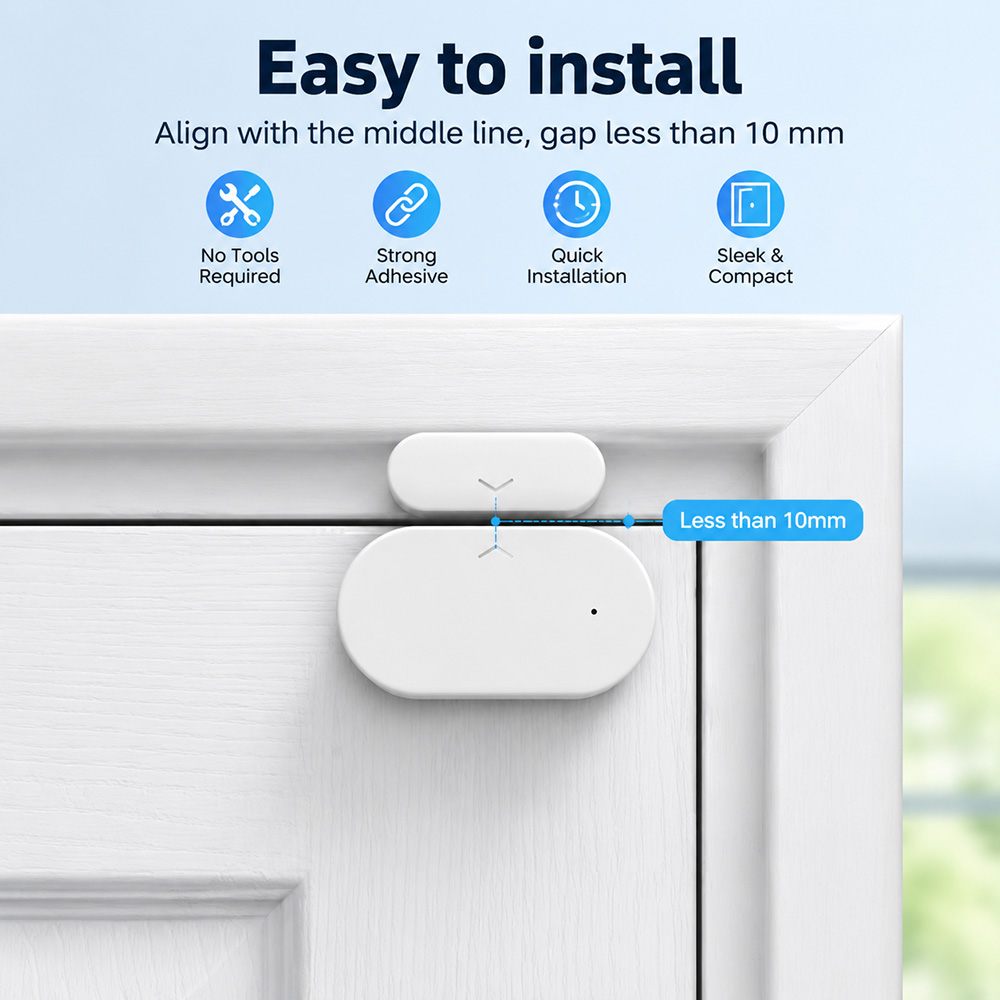 Датчик открытия двери/окна Zig – обзор и цена Smart Home Zigbee 3.0