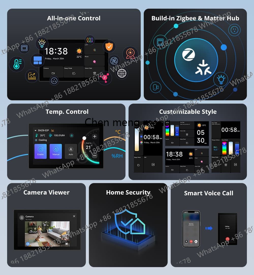 Панель управления умным домом  – обзор и цена Smart Home Touchscreen Control Panel