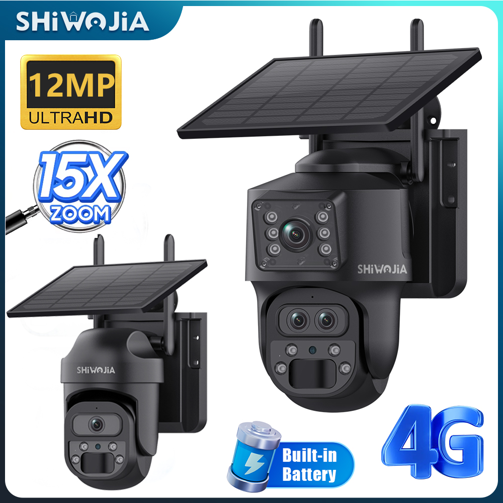 Солнечная камера SHIWOJIA с 15 – обзор и цена Smart Home Outdoor Camera
