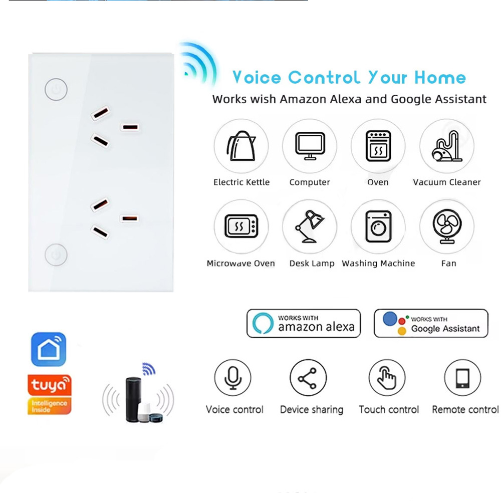 Умная настенная розетка Zigbee – обзор и цена Smart Home Wifi