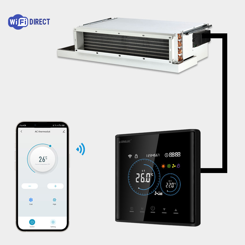 Умный термостат для фанкойлов  – обзор и цена Smart Home Hvac