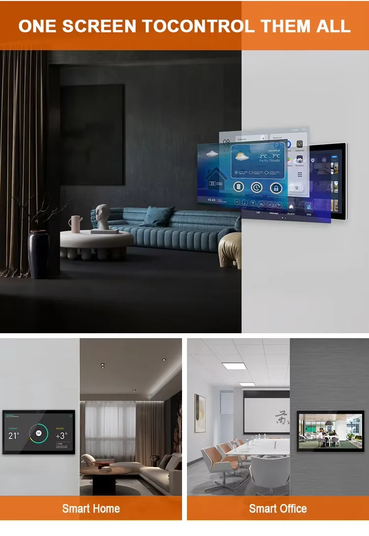 Новая 14-дюймовая настенная па – обзор и цена Smart Home Touchscreen Control Panel