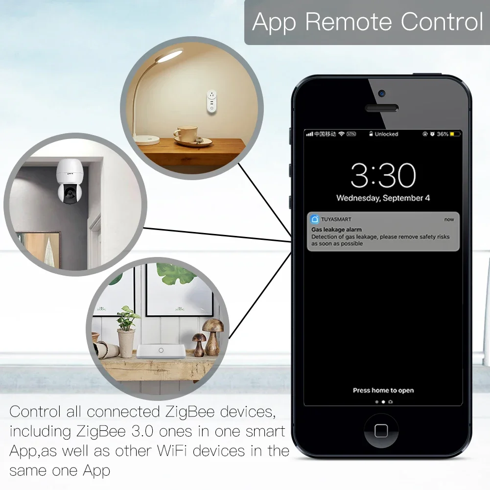 Tuya ZigBee 3.0 Smart Gateway  – обзор и цена Smart Home Zigbee 3.0