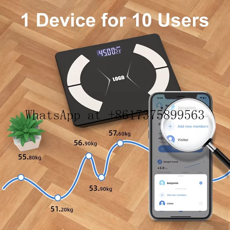 Умные цифровые весы с ЖК-диспл – обзор и цена Smart Home Wellness