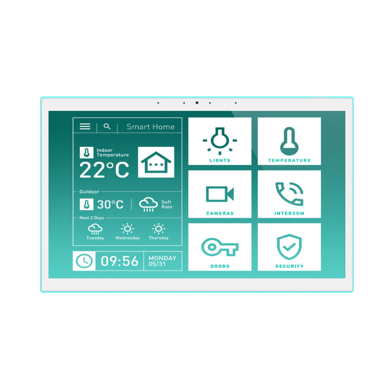 15,6-дюймовая встраиваемая сен – обзор и цена Smart Home Touchscreen Control Panel